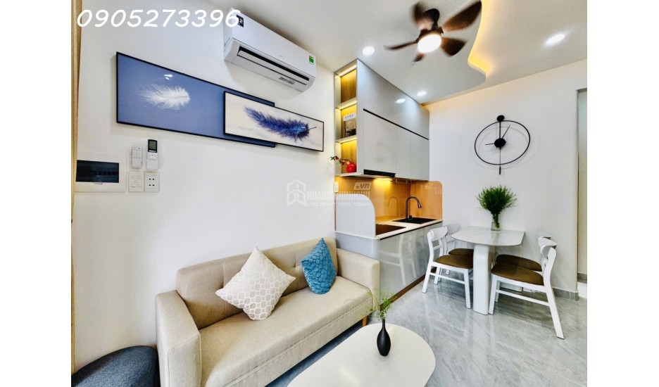 NHÀ ĐẸP NGAY CHỢ CÂY QUÉO PHÚ NHUẬN HXH 4PN CÓ PHÒNG TRỆT - 5 tỷ 980